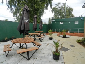 Outdoor social area